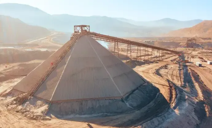 Operação de mineração da Capstone Copper