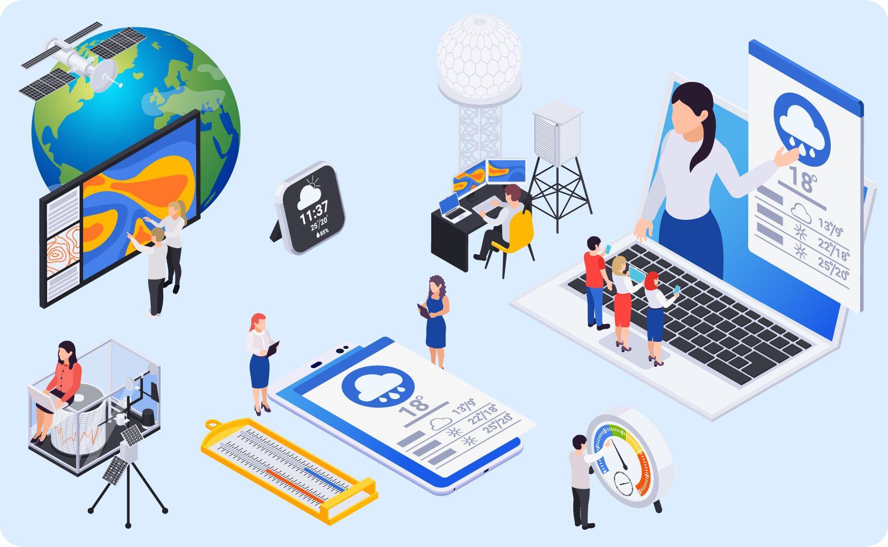 How weather and sea forecasts are made