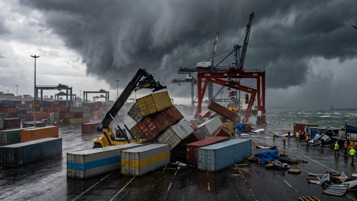 Downburst, forecast and blame: what separates the company that anticipates from the one that waits for the accident