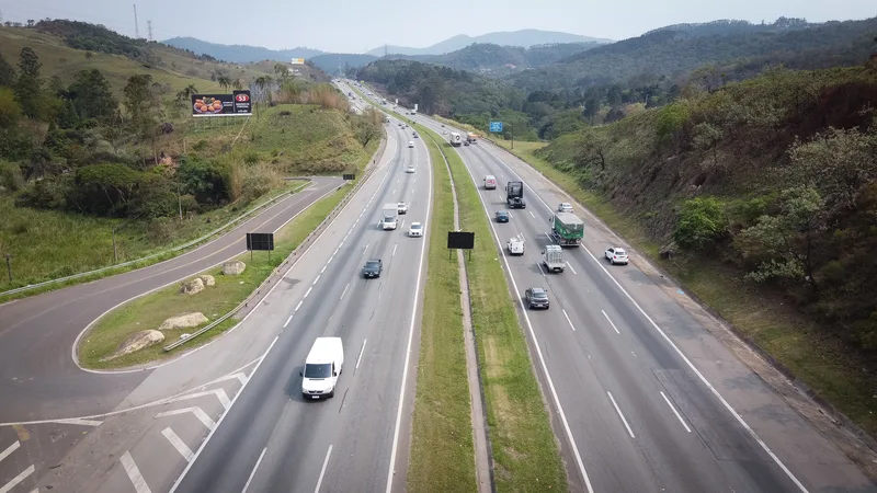Trecho de rodovia em operação